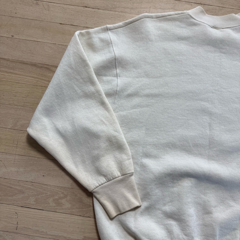 Fruit of the Loom vintage 90s Alaska Gold Country Prospector Sweatshirt Cream - Picture 9 of 10